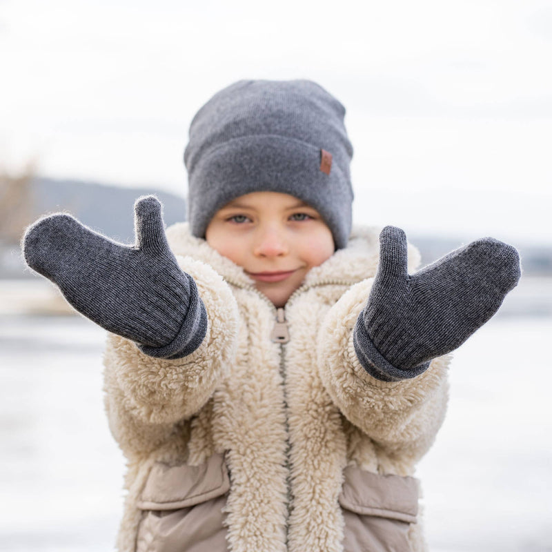 menique - Kids' Mittens Knitted Merino & Cashmere