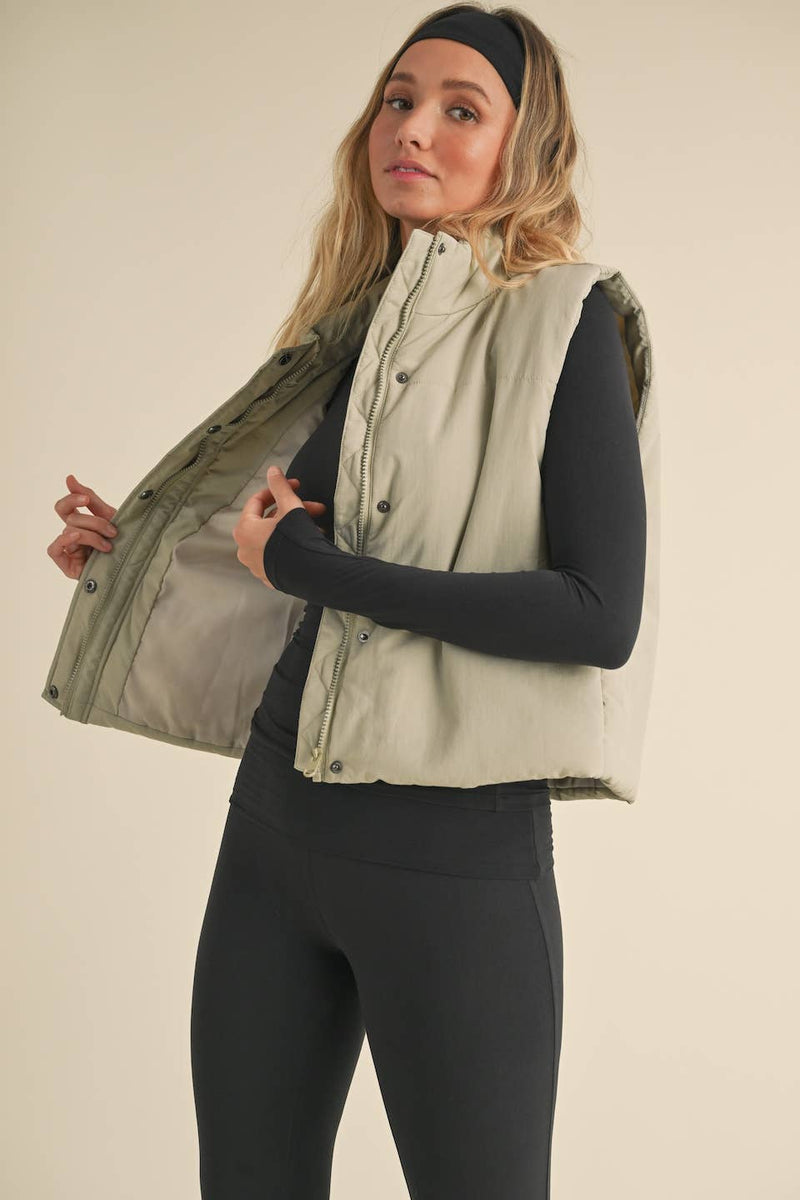 KIMBERLY C - Puffer Vest - Home & Well 