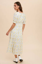 In Loom - SWEETHEART NECKLINE MIDI DRESS - Home & Well