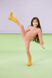Grass & Air - Ochre Colour - Changing Kids Winter Wellies - Home & Well