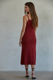 By Together - L4645 | Knit Sweater Cami Maxi Dress - Home & Well 