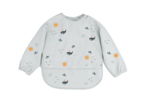 the cotton cloud - Long Sleeve Bib