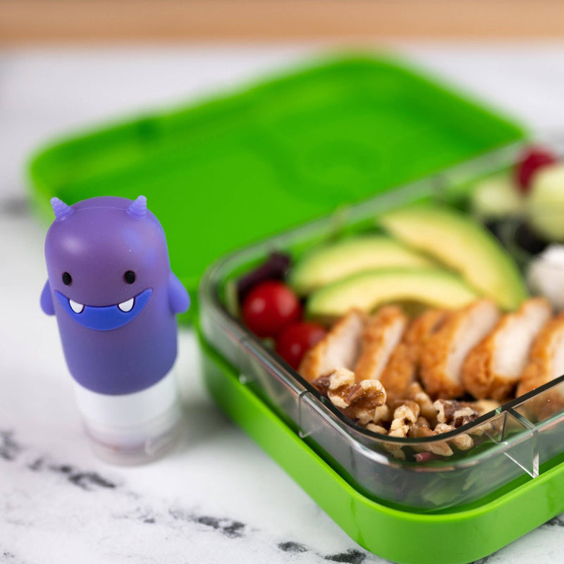 Yumbox - Funny Monsters - Silicone Condiment Squeeze Bottles (Set of 3)