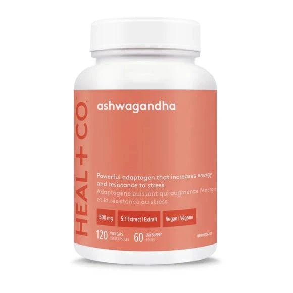HEAL + CO. Ashwagandha (5:1 extract) 500mg - Home & Well