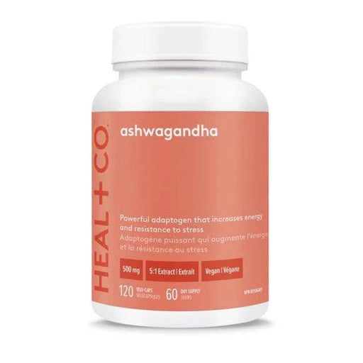 HEAL + CO. Ashwagandha (5:1 extract) 500mg - Home & Well