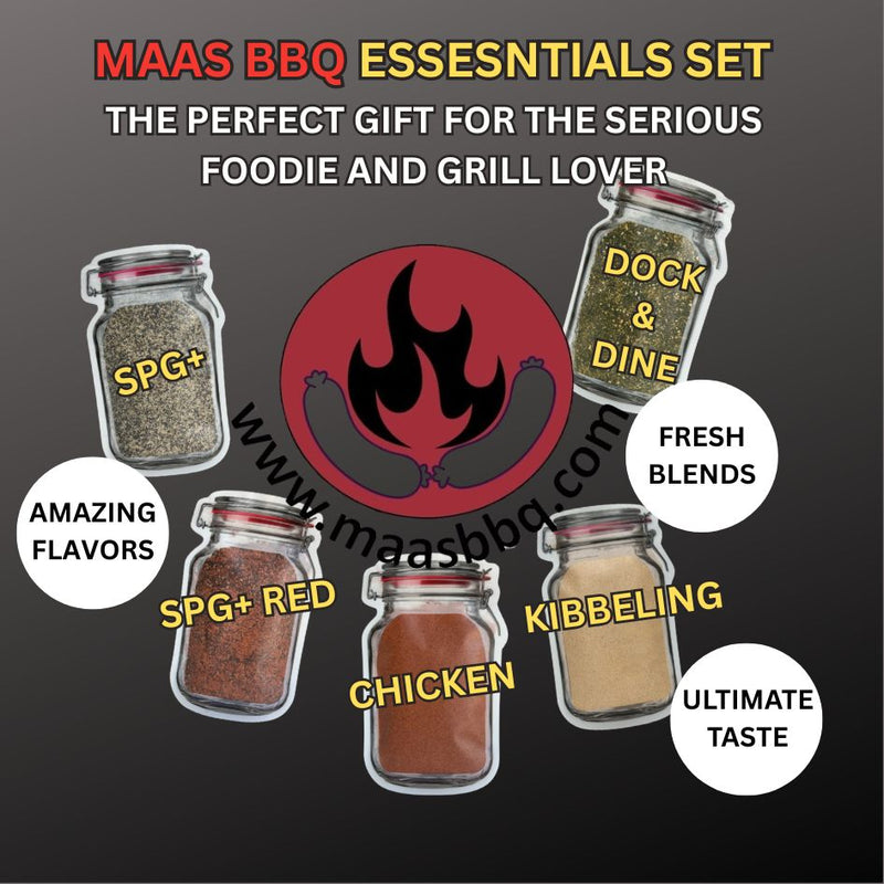 Essential Spice Set - Premium Spice Blends for Grilling, Cooking & Entertaining