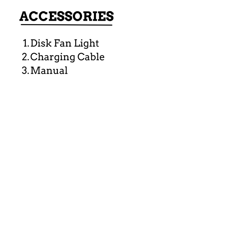 TRU De-LIGHT LiteBreeze LED Multi-Use Multipurpose Disc Fan / Light For Work / Play - Indoor / Outdoor Use