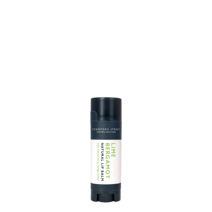 CRAWFORD STREET SKIN CARE  lime bergamot |  Lip balm with healing hemp butter - Home & Well 