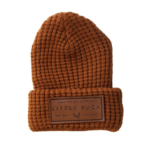 Waffle Cabin Beanie | Little Buck