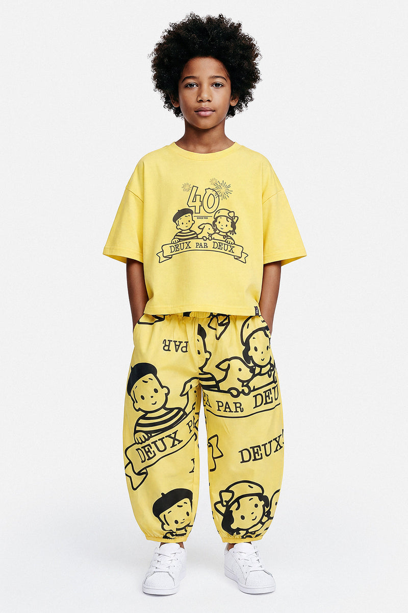 40Th Anniversary Graphic T-Shirt Honey Yellow