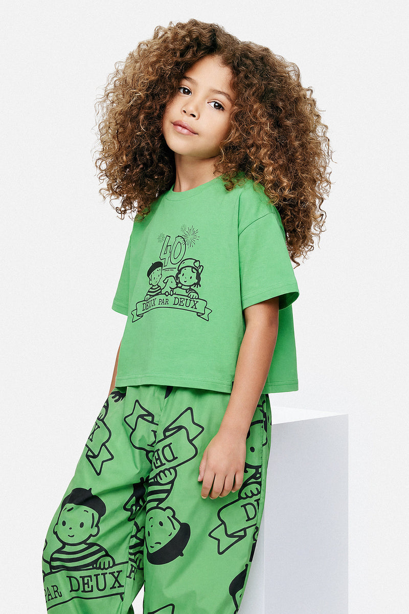 40Th Anniversary Graphic T-Shirt Green