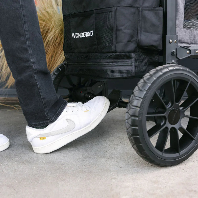 Wonderfold W4 Luxe Pro Quad Stroller Wagon