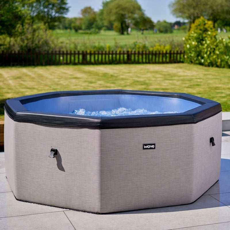 Wave | Como | 6-Person Eco Foam Hot Tub | Octagon | Built-In Integrated Heater