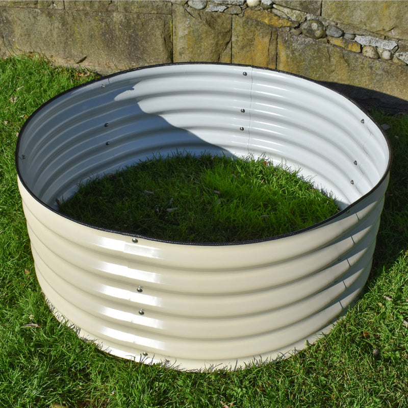 17" Tall Round Garden Bed Kit