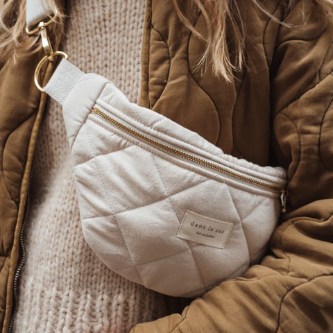 Quilted belt bag | Dans Le Sac