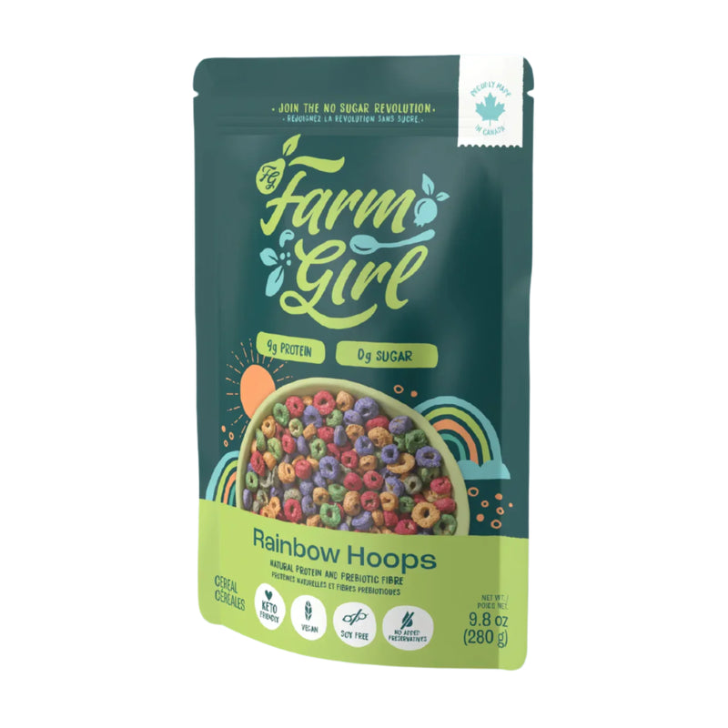 Farm Girl Rainbow Hoops