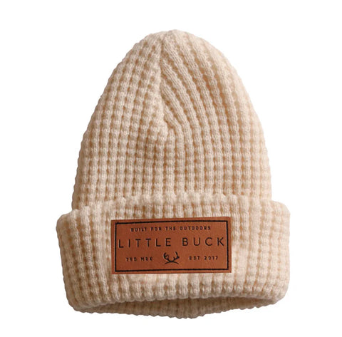 Waffle Cabin Beanie | Little Buck