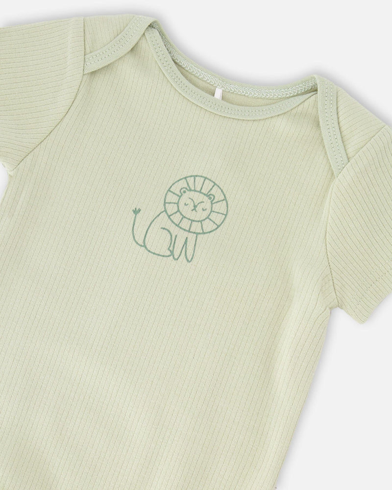 Evolutive Jersey Onesie Sage Green