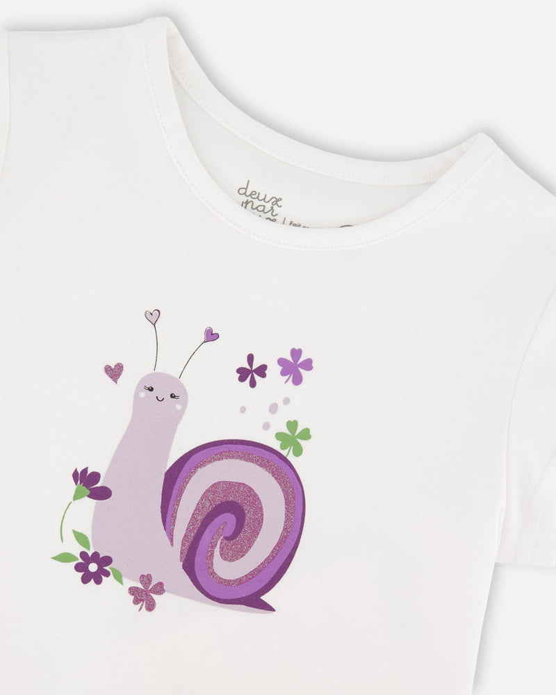 Organic Cotton Jersey T-Shirt White