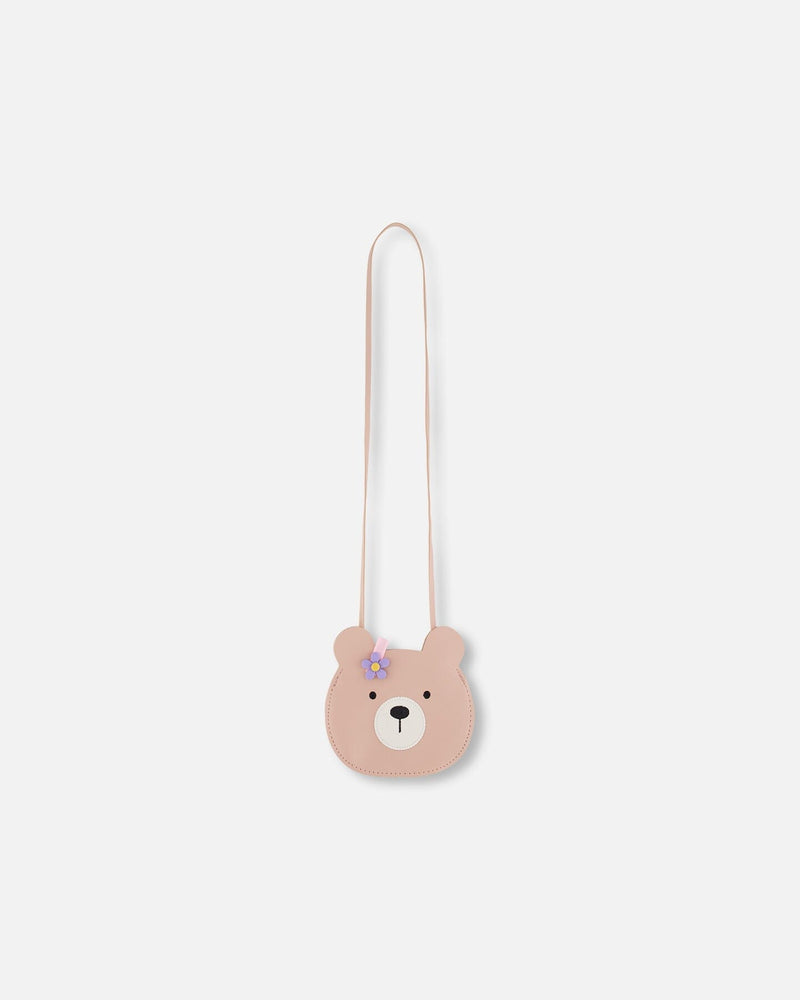Teddy Bear Bag Dusty Pink