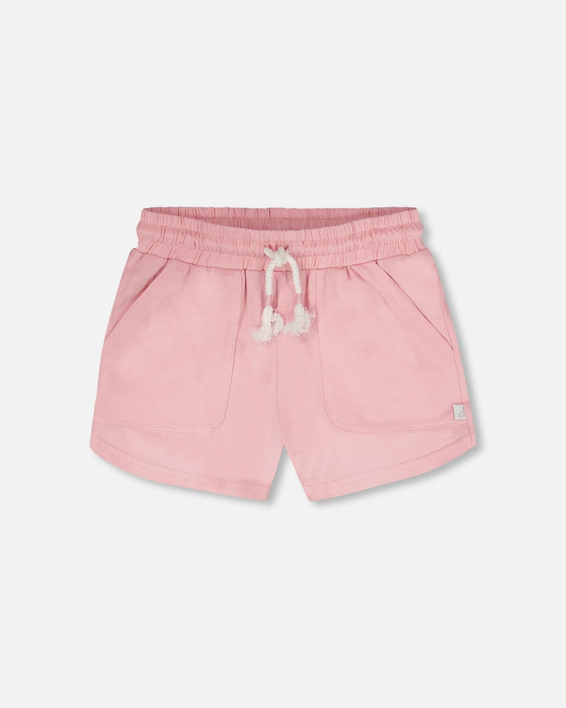 Organic Cotton Jersey Shorts Dusty Pink