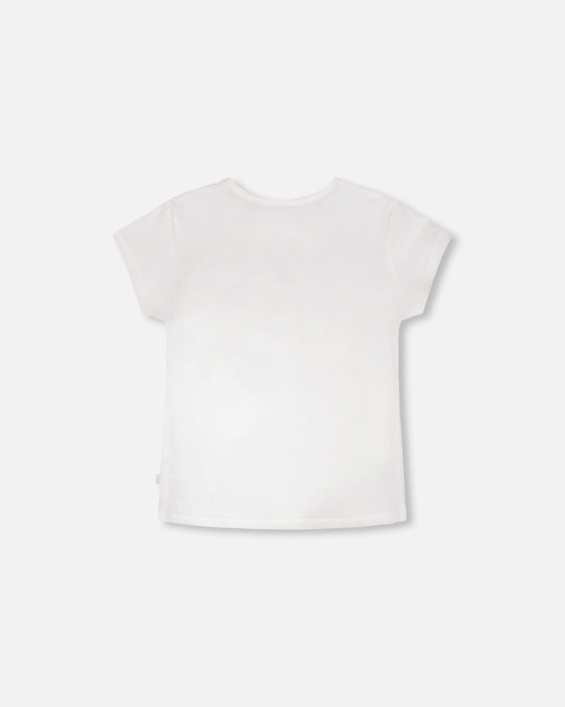 Organic Cotton Jersey T-Shirt Off-White