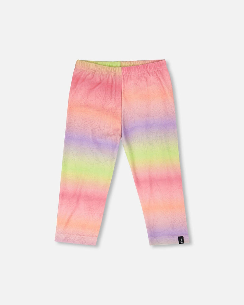 Organic Cotton Jersey Capri Multicolor