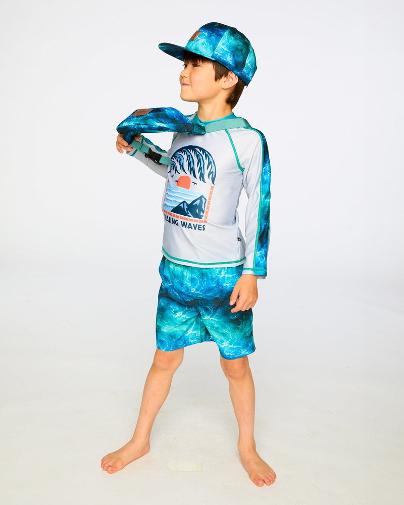 Long Sleeve Rashguard Pale Gray