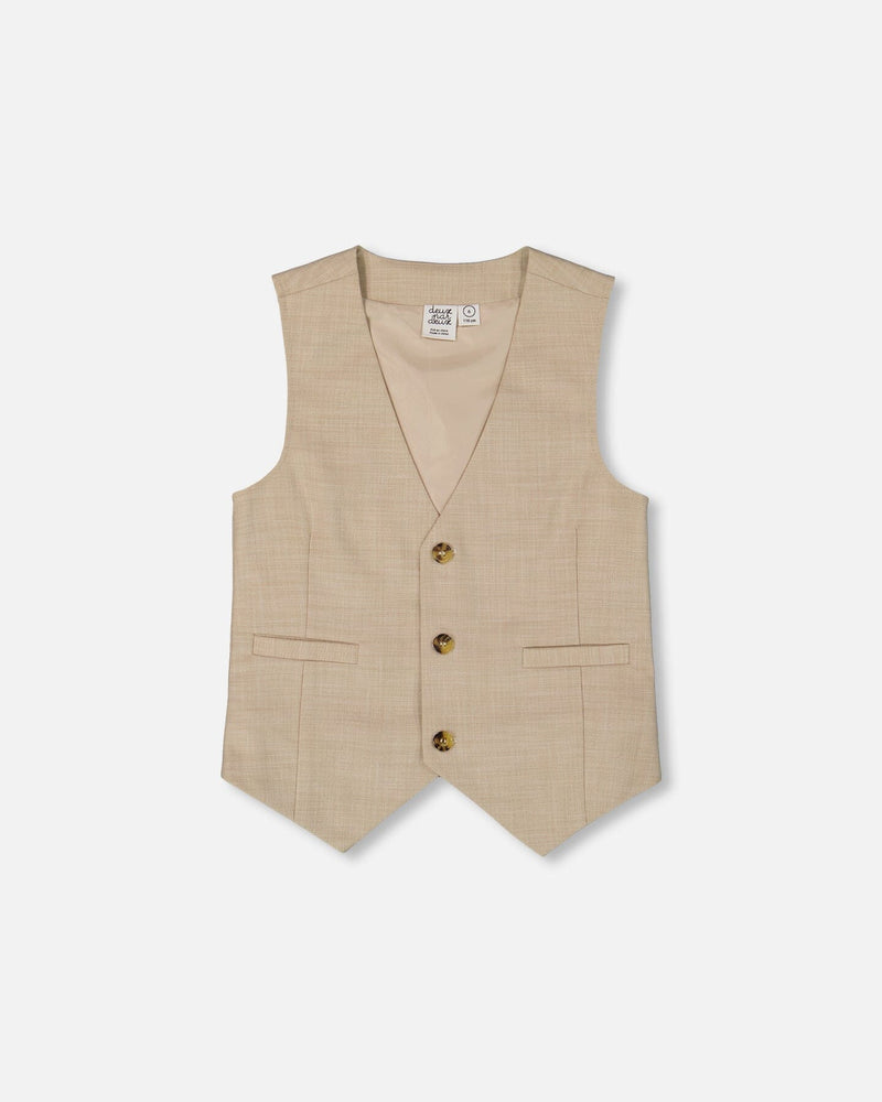 Elegant Vest Beige