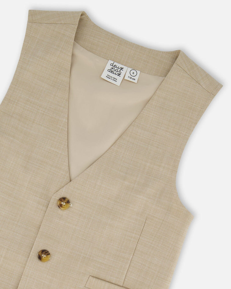 Elegant Vest Beige