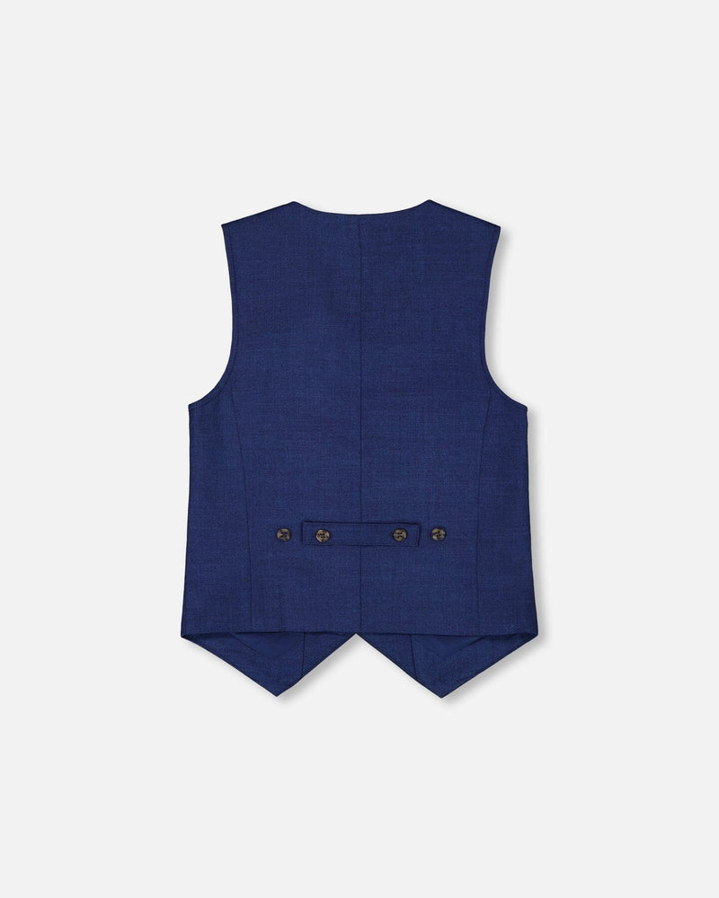 Elegant Vest Blue