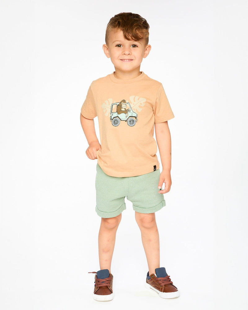 French Terry Shorts Mint Green