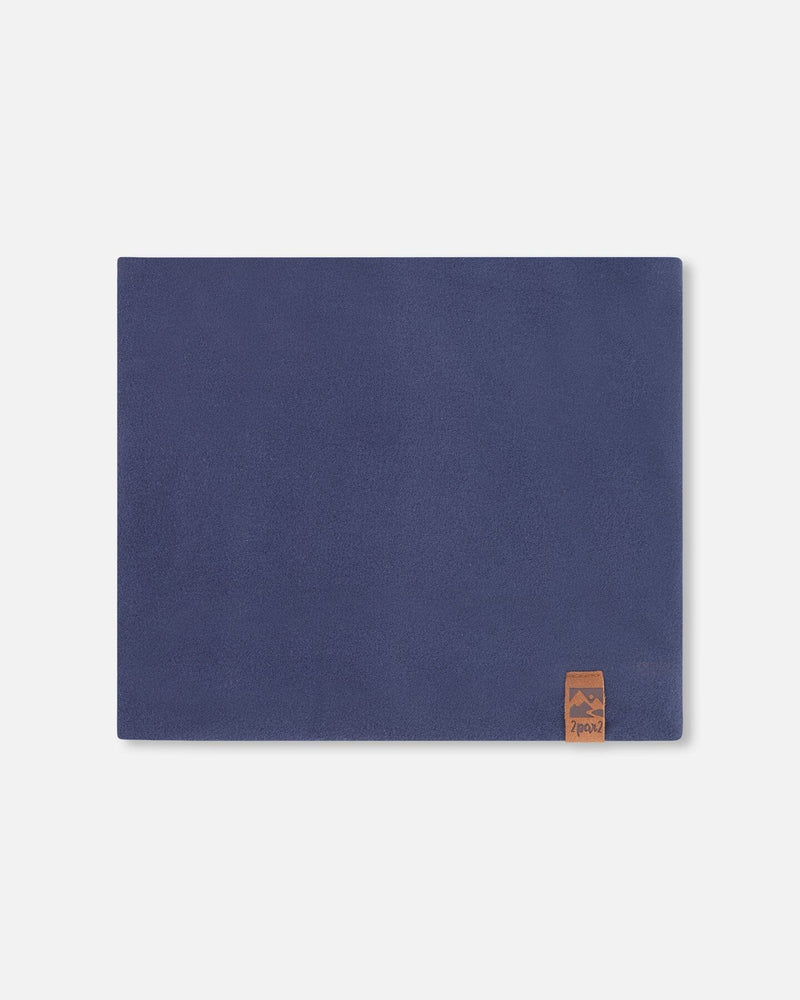Stretch Jersey Neck Tube Navy Blue