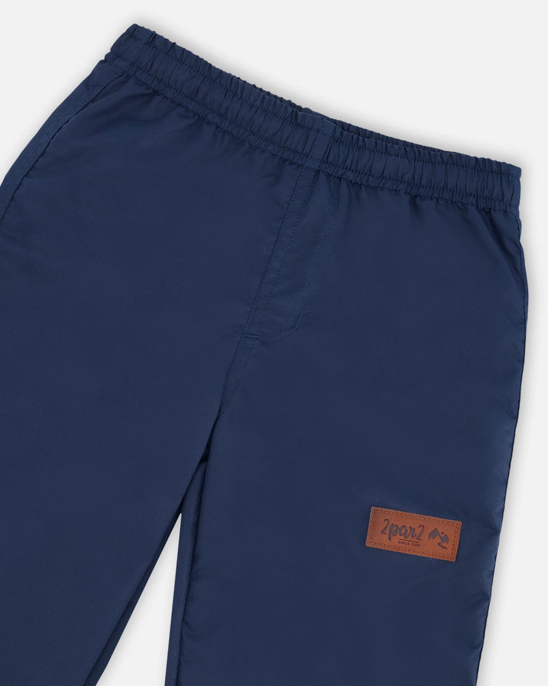 Splash Pants In Recycled Polyester Navy Blue