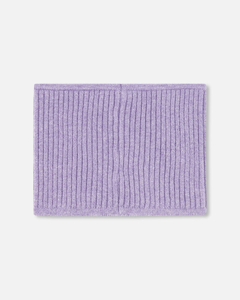 Knit Neckwarmer Lavender