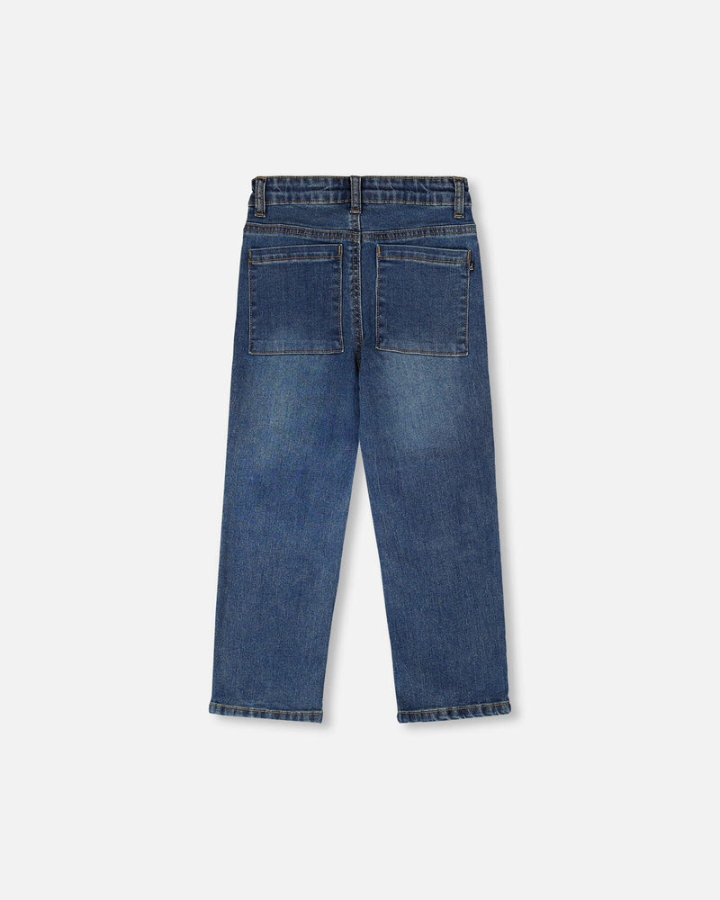 Stretch Jeans Navy Blue Denim