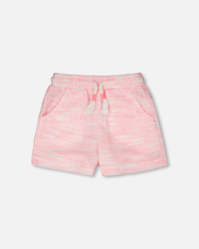 Jacquard Knit Shorts Multicolored