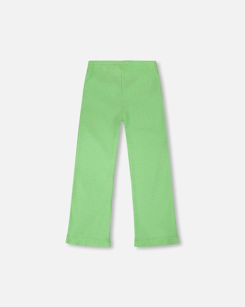 Crinkle Jersey Leggings Mint Green