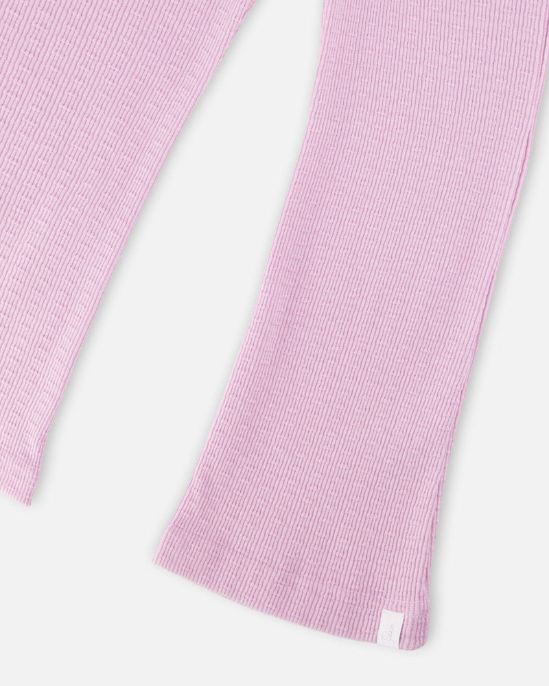 Crinkle Jersey Leggings Lilac