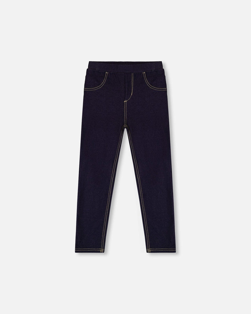 Navy Blue Denim Jeggings