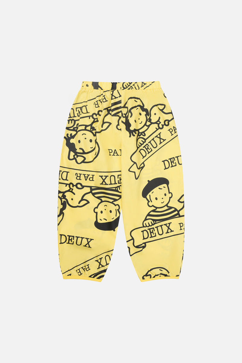 40Th Anniversary Printed Poplin Pant Honey Yellow