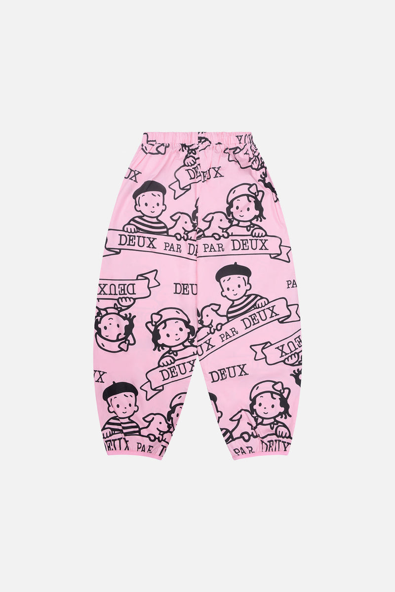 40th Anniversary Adult Printed Poplin Pant Soft Pink