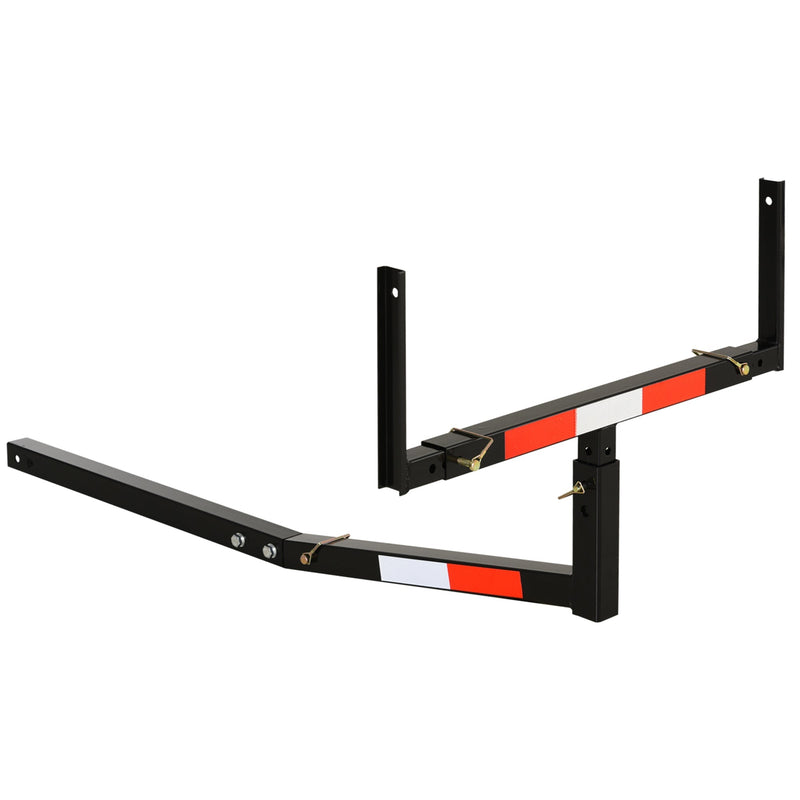 Soozier Truck Bed Extender with Adjustable Width Height for Ladder Rack Canoe Kayak Long Pipes Lumber