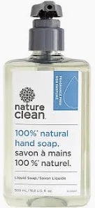 NATURE CLEAN Liquid Hand Soap Fragrance Free