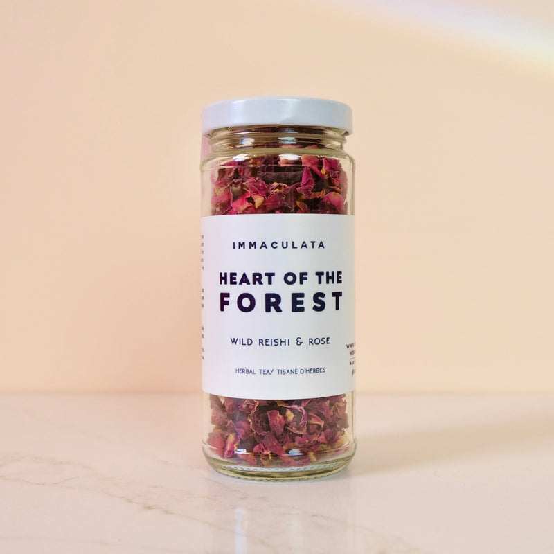 HEART OF THE FOREST // Reishi + Rose tonic