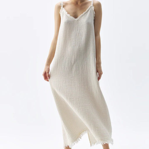 Crinkle Strappy Dress | POKOLOKO - Home & Well