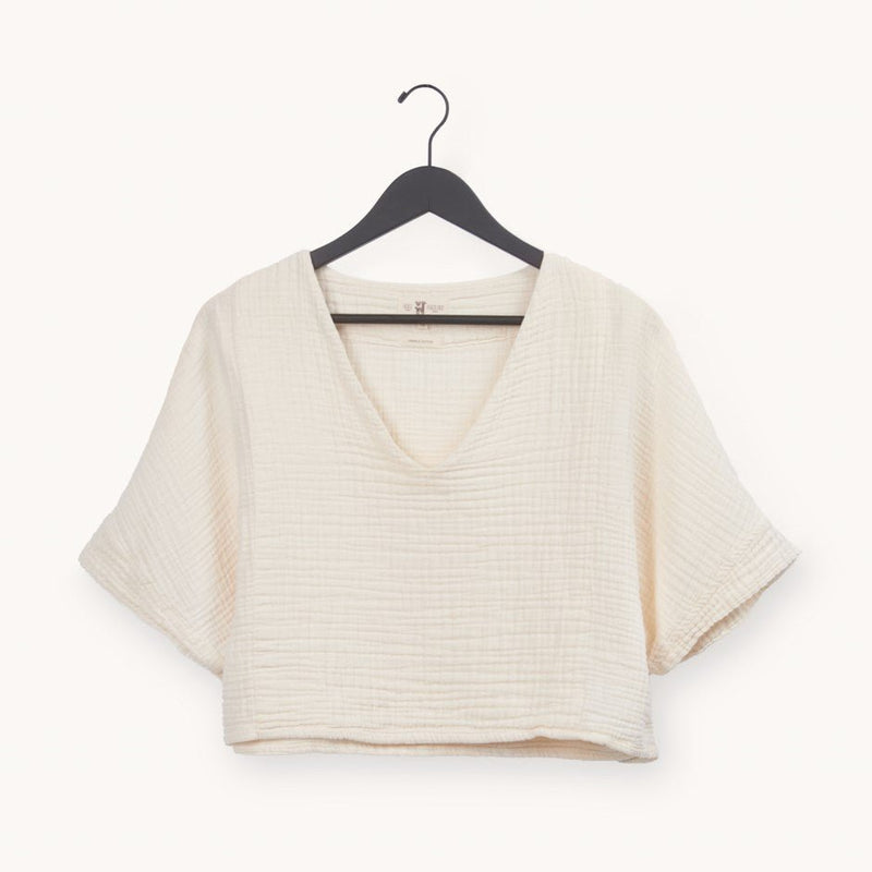 Pokoloko | Crinkle Crop Top - Home & Well