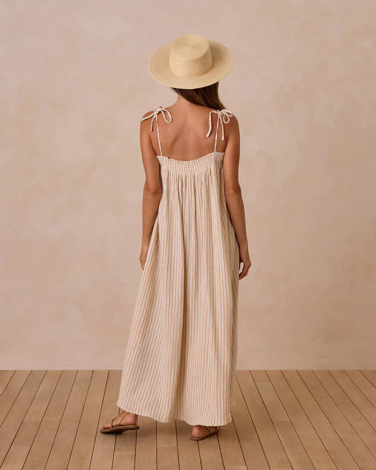 Ladies Malea Dress | Marigold Stripe | Rylee & Cru