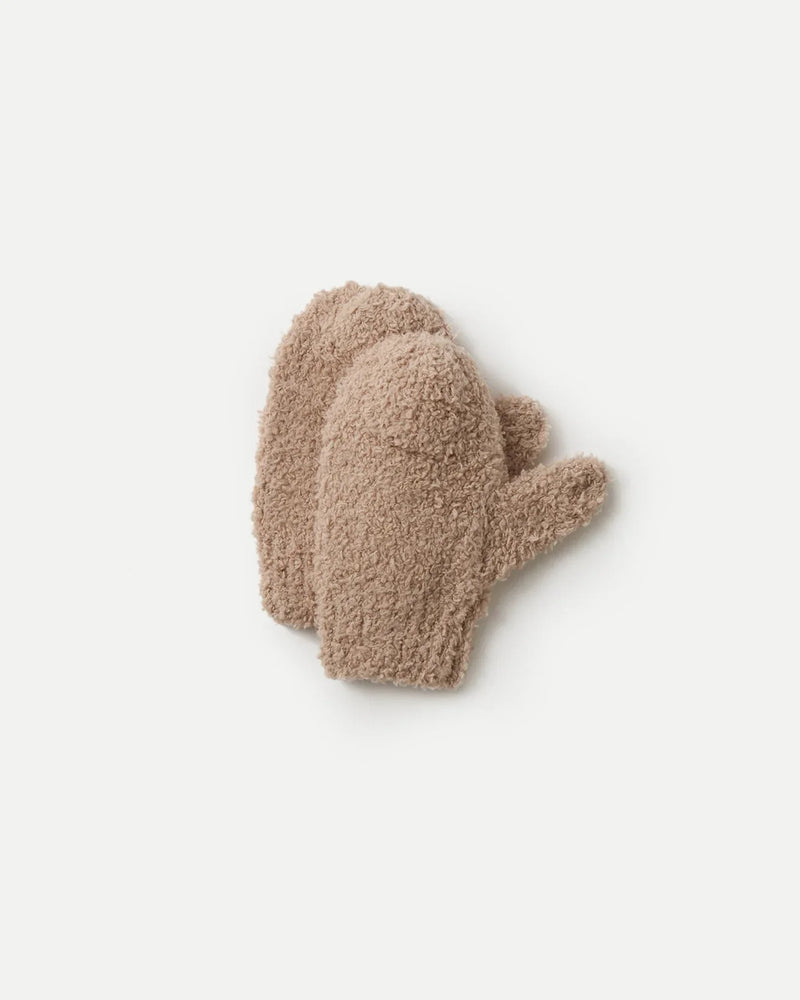 Fuzzy Mittens | Pecan | 7AM