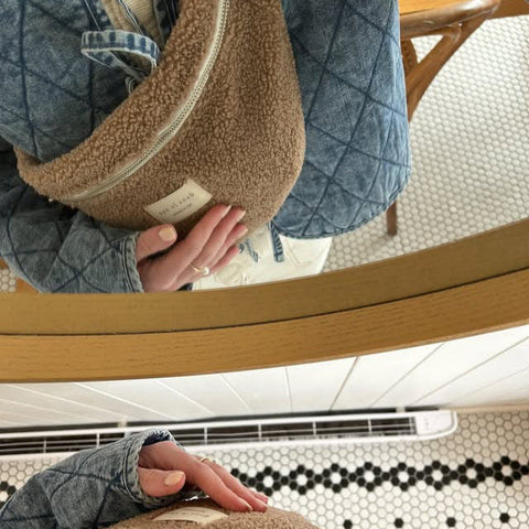 Sac banane en sherpa